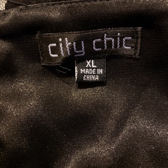 City Chic Black Formal Party Dress - Picture 6 of 6